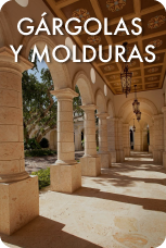 Carrusel gárgolas y molduras