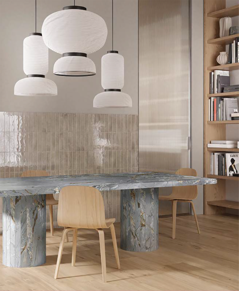 Installed Blue Roma Blue Roma - MARMO STONE STORE