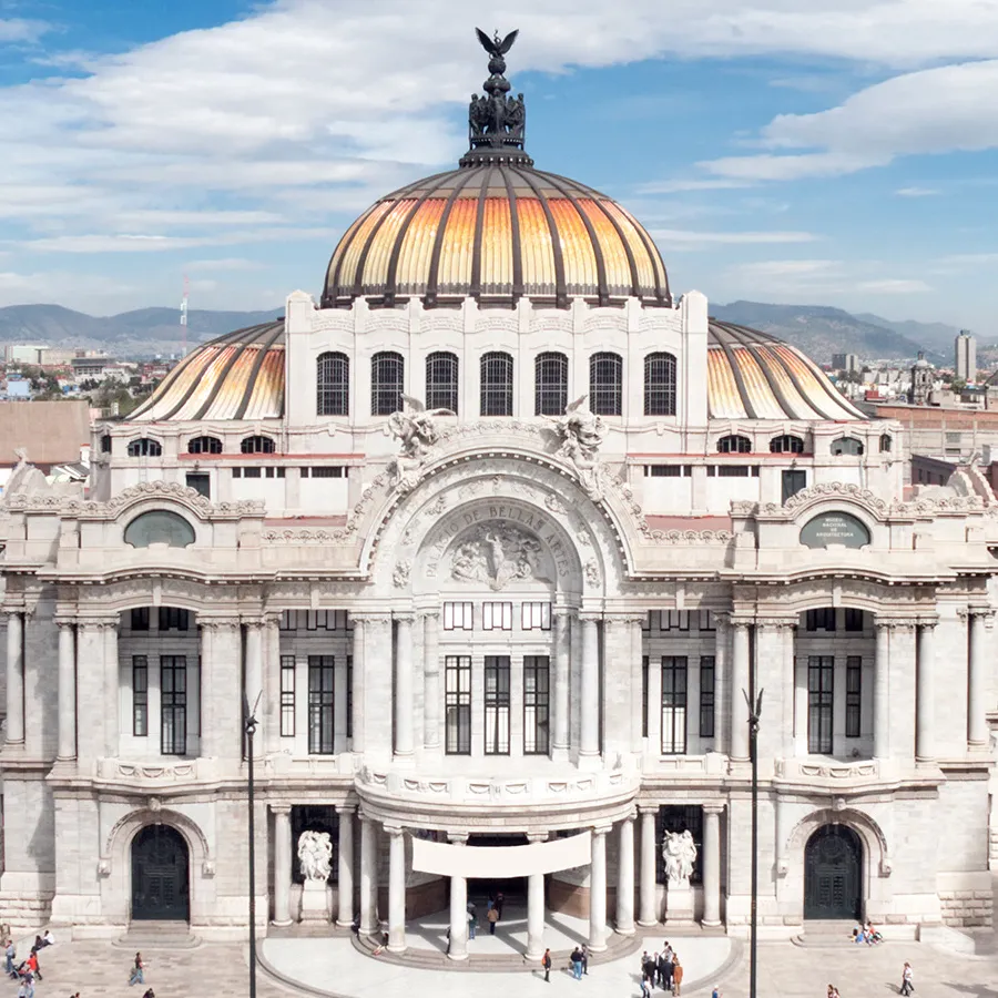 cantera y mármol en edificios de la Revolución Mexicana
