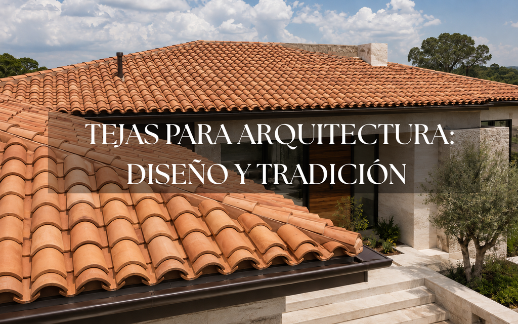 Tejas para arquitectura: diseño y tradición | MARMO