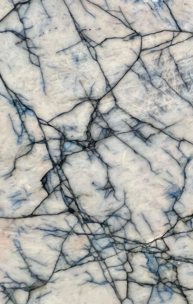 Cristallo Blue — muestra del material