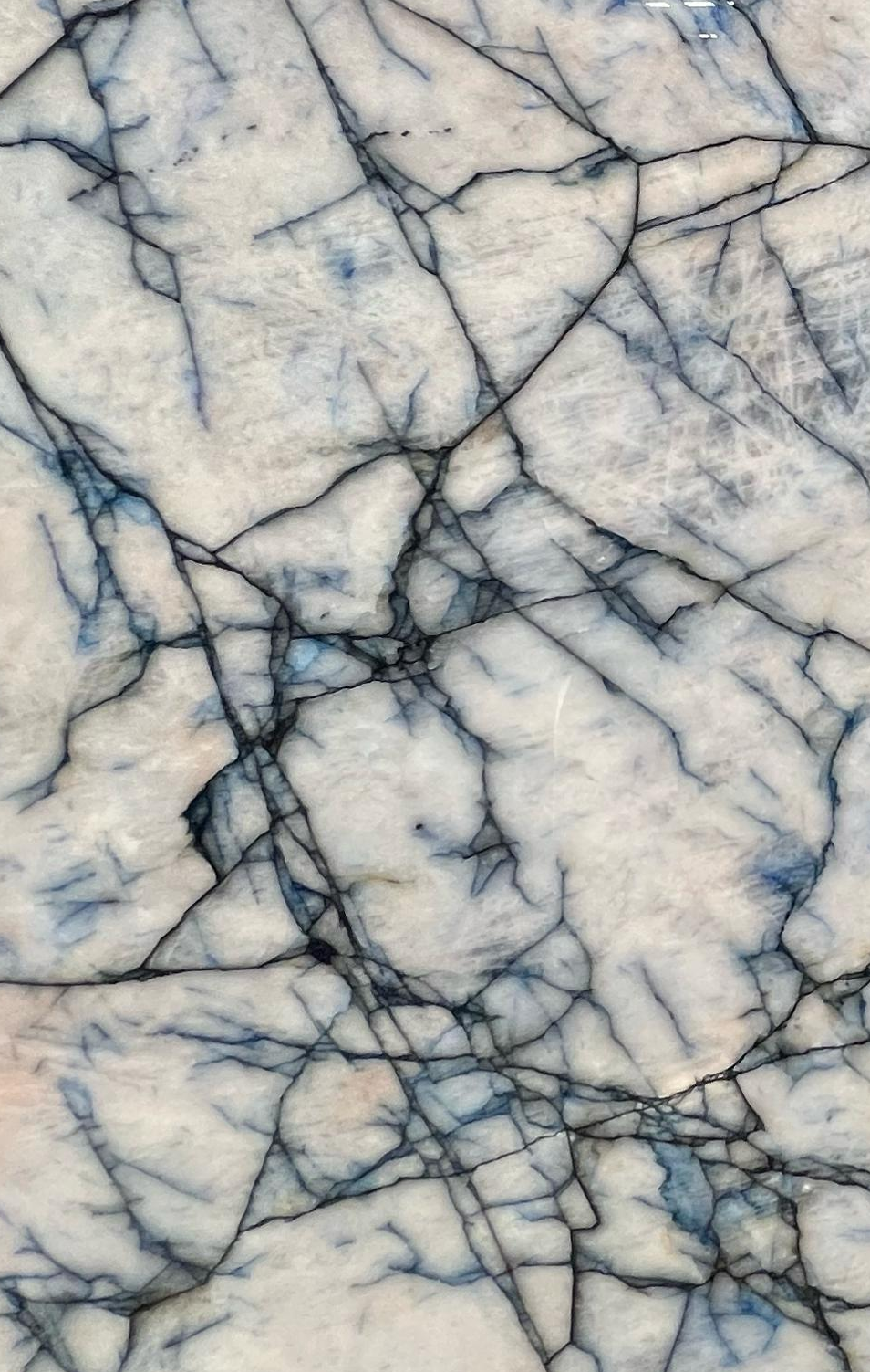 Cristallo Blue — muestra del material