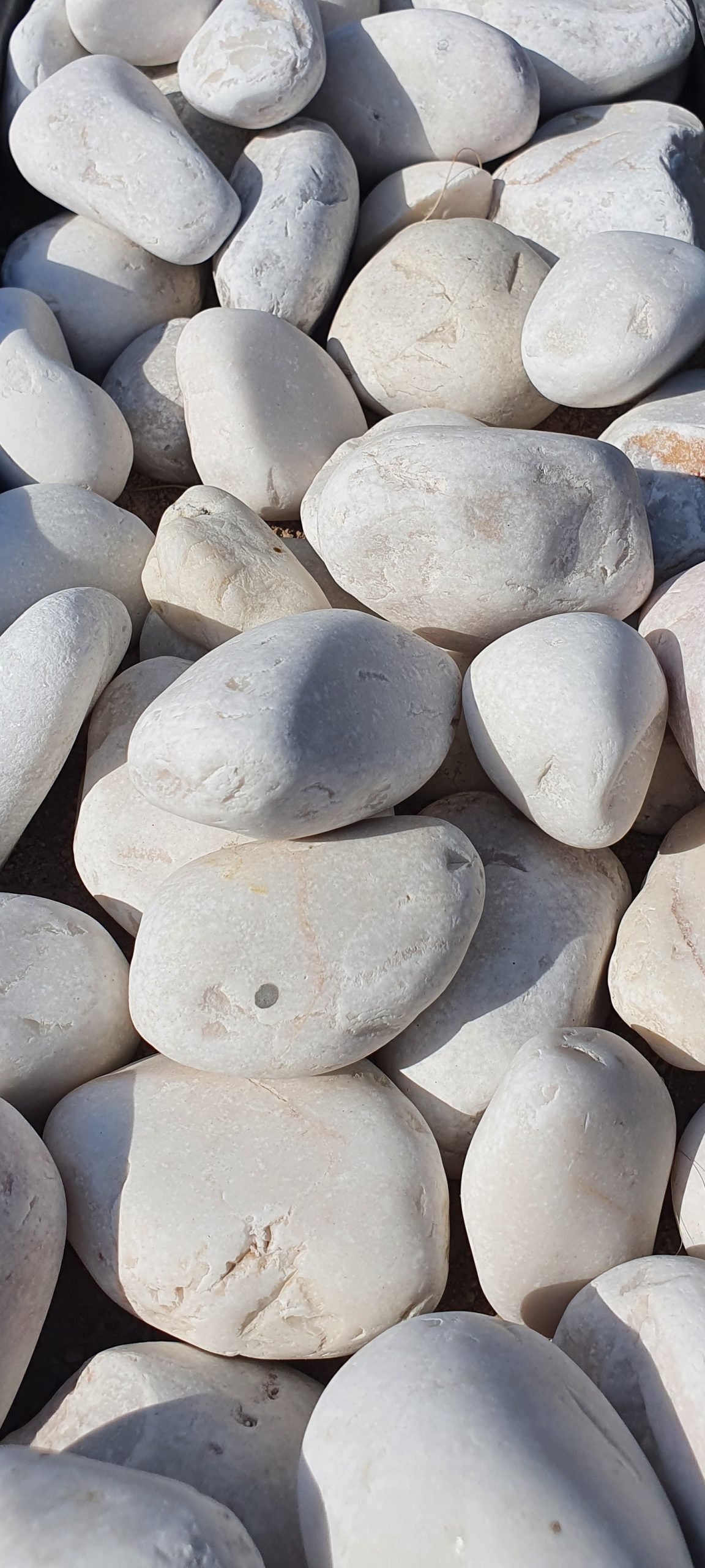 Piedra Bola Blanca — muestra del material