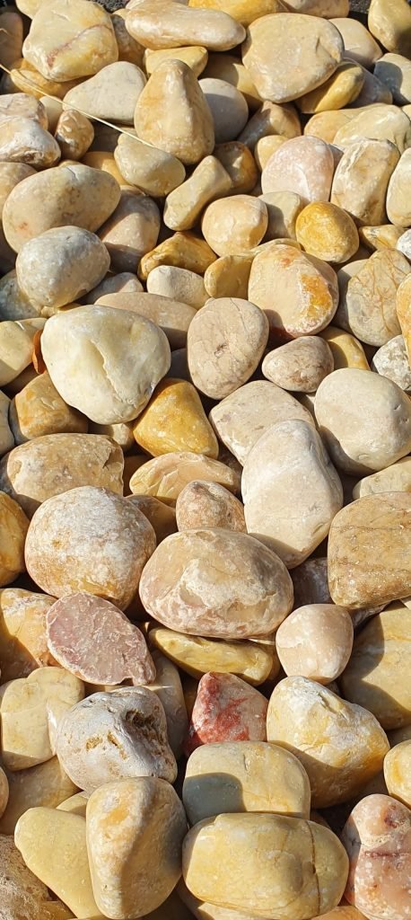 Piedra Bola Amarilla — muestra del material