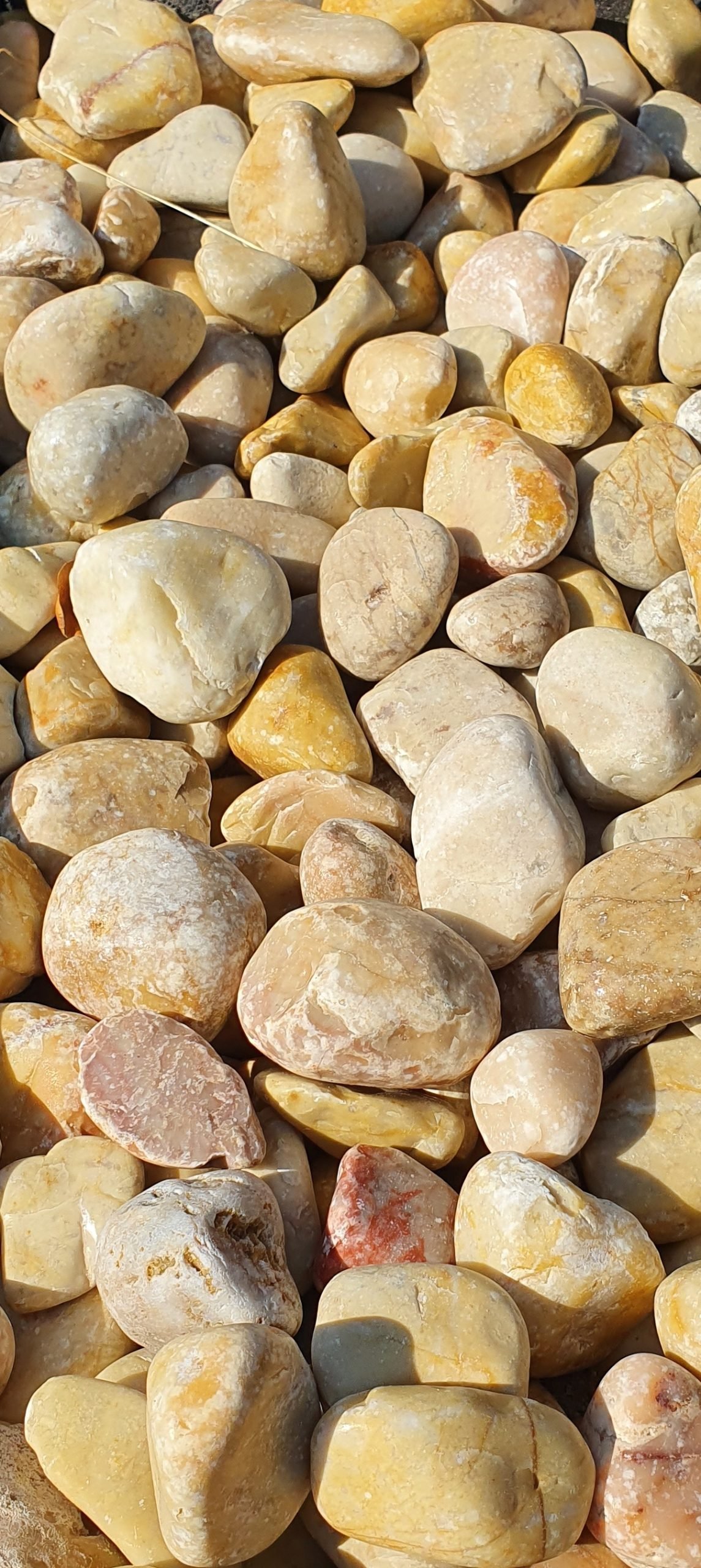 Piedra Bola Amarilla — muestra del material