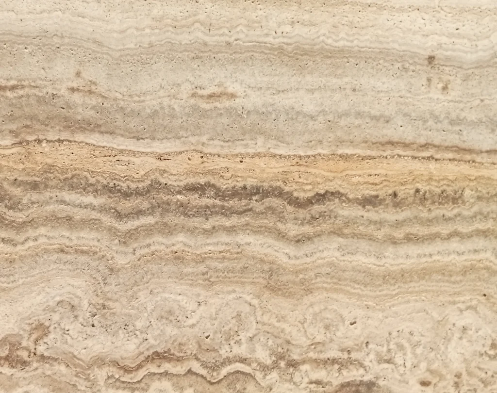 Travertino Silver — muestra del material