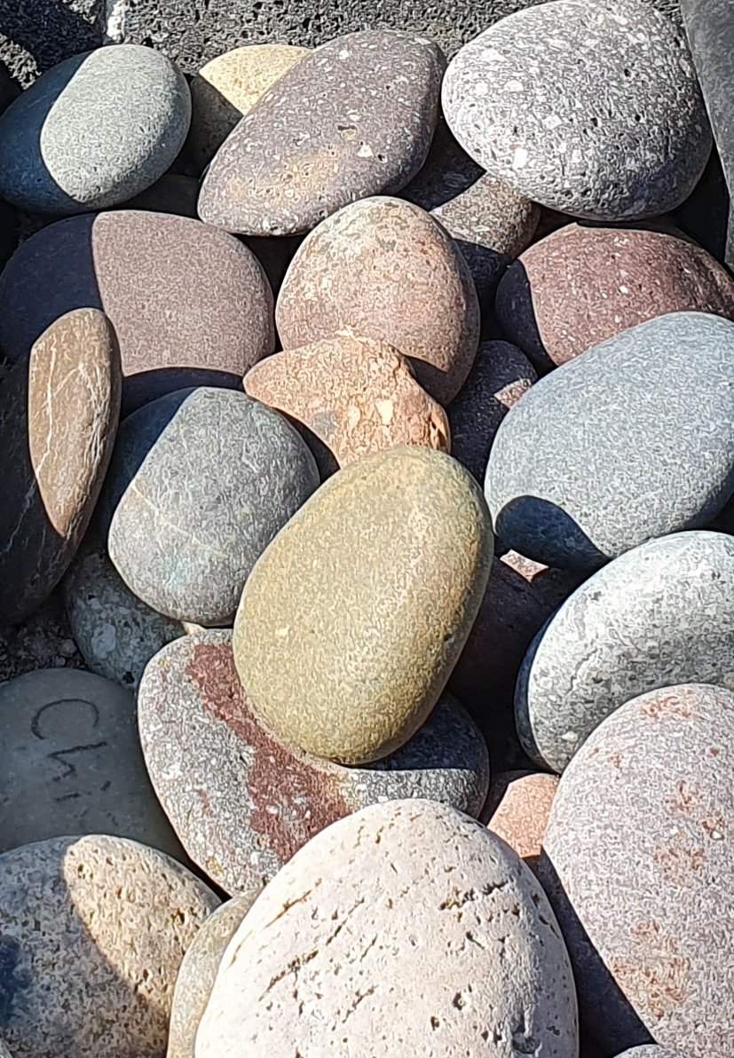 Piedra Luneta Colores — muestra del material