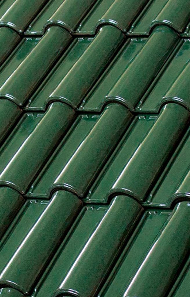 Córcega Verde Botella — muestra del material