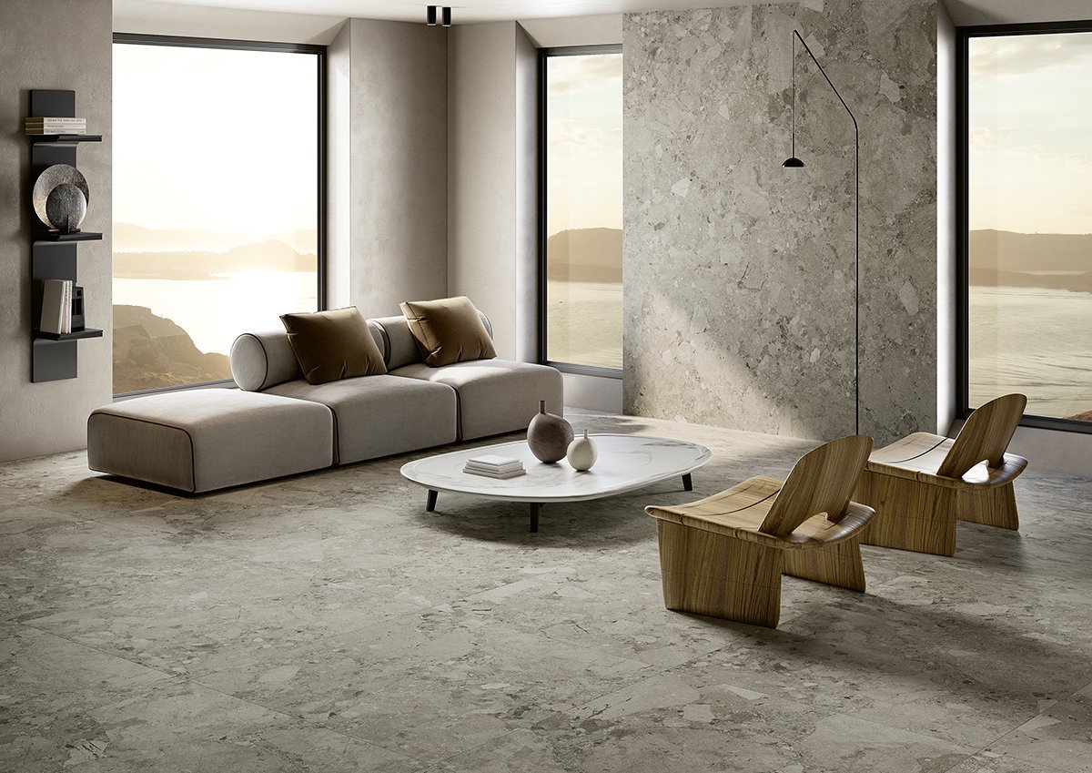 Sassipietre Grigio — material aplicado 1